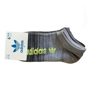 Adidas Women's Socks 6 Pair No Show Size 5-10